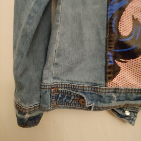 GB Not Your Girl brand jea denim jacket XS - Picture 12 of 16